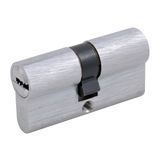 Циліндровий механізм Securemme 3200CCS40401X5 К2 80 40/40 мм 5ключів +1 монтажний ключ мат.хром 48118 фото