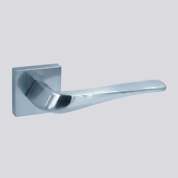 Комплект дверних ручок на квадратній розетці ZAMAK TRION HERMES 49 MCP 96585426542 фото