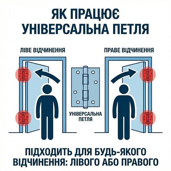 Дверна петля карткова врізна LEGEND 5*125*75*4ВВ AB універсальна 558949362 фото