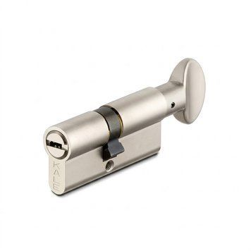 Циліндровий механізм KALE 164 BM 26T+10+26: 62 mm з воротком нікель 5 ключів 558950064 фото